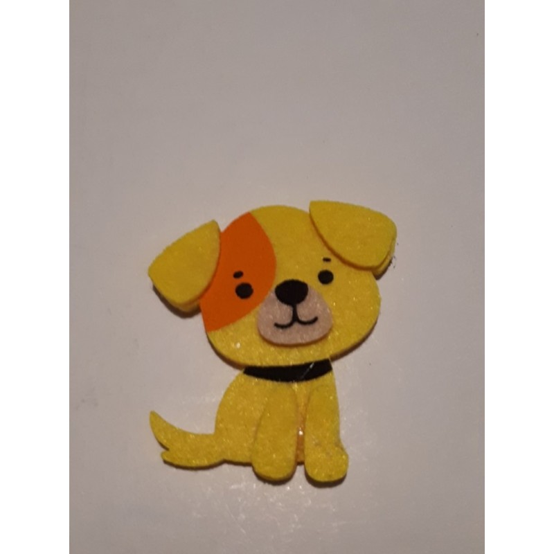 Kutyus 3D filc figura