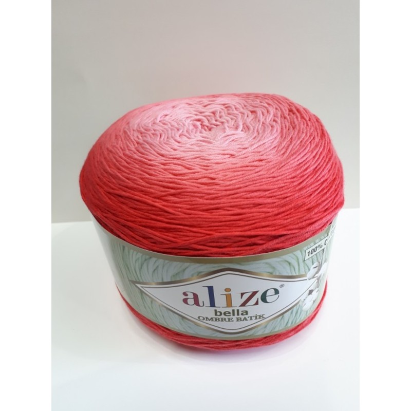 Alize Bella ombre batik koral szín