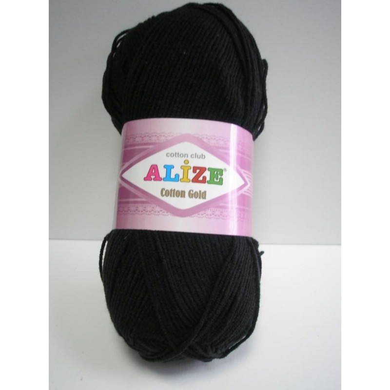 Alize Cotton Gold fekete