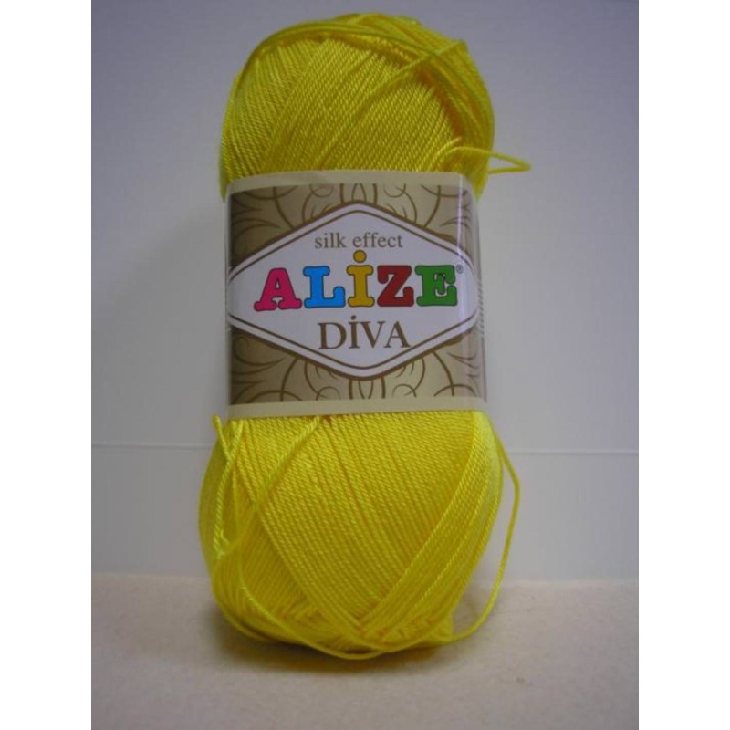 Alize DIVA sárga 110