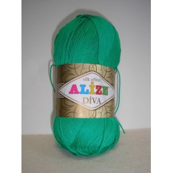 Alize DIVA smaragd zöld 123