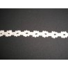 Csipke pamut 14mm fehér