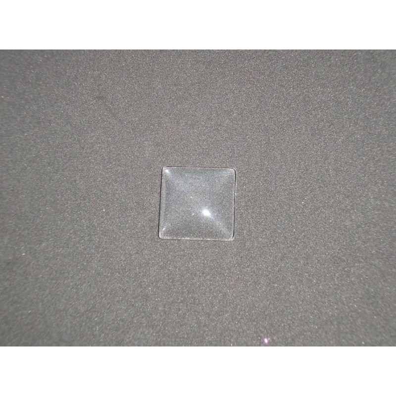 Üveglencse szögletes 20x20mm