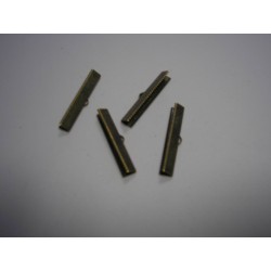 Szalag végzáró ezüst 3,5cm
