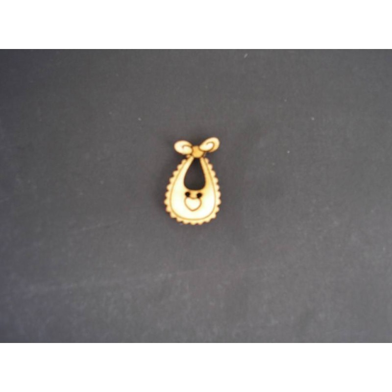 Fa gomb partedli 2cm