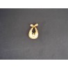 Fa gomb partedli 2cm