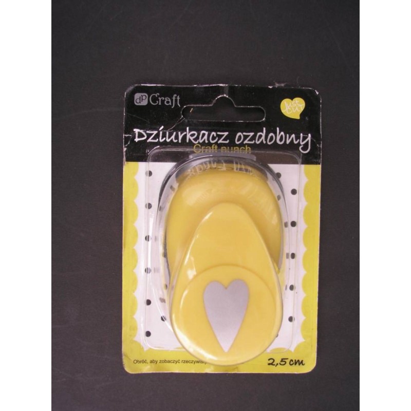 Formalyukasztó 25mm szív